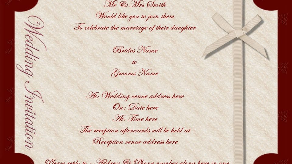 thiệp mời đám cưới
