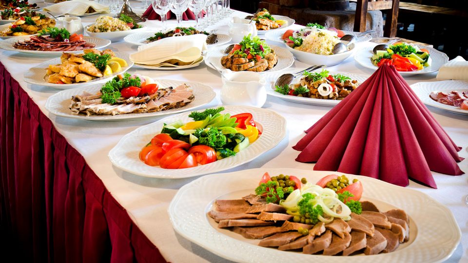 tiệc buffet tất niên