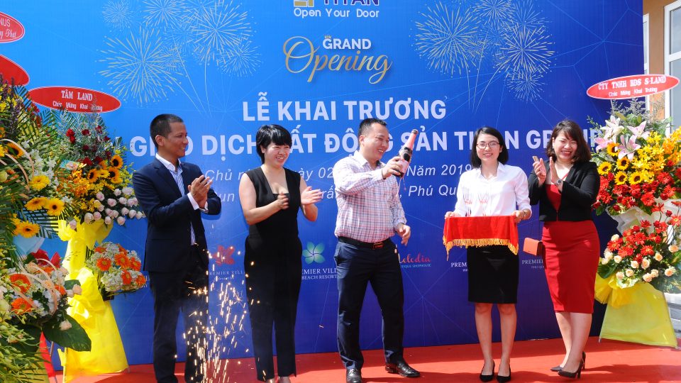 lễ khai trương bất động sản tittan group lễ khai trương bất động sản tittan group