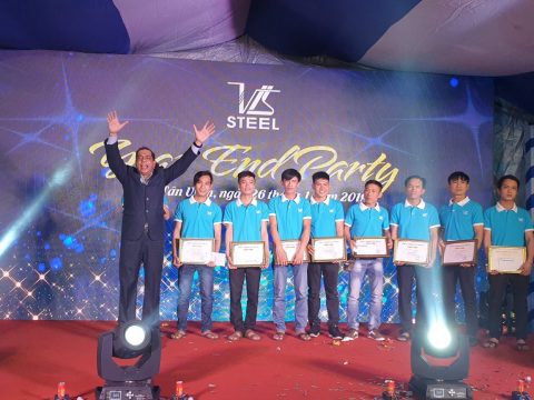 Công Ty Vis Steel Tổ Chức Year End Party Khép Lại Một Năm Thành Công