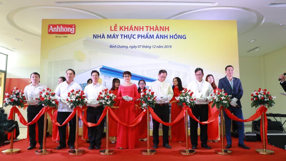 Lễ Khánh Thành Nhà Máy thực phẩm Ánh Hồng – Khẳng định vị thế thương hiệu hàng đầu Việt Nam