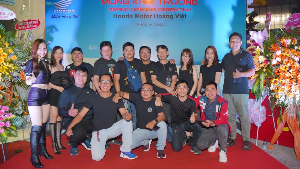 Đêm tiệc Gala Dinner giao lưu CLB Biker – Đón mừng Khai Trương “Đứa con thứ 2” của Honda Motor – Honda Motor Hoàng Việt